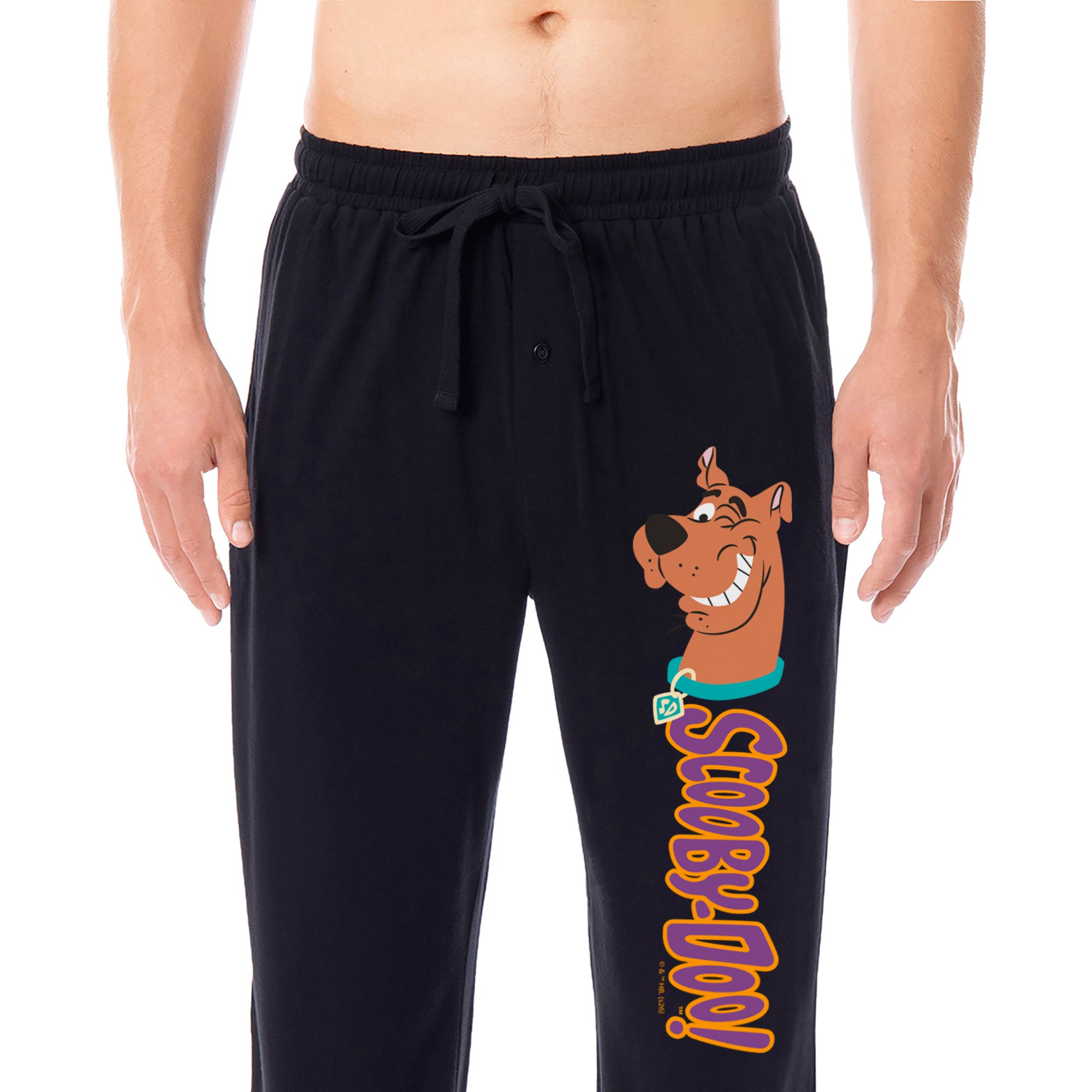 Scooby-Doo Pajamas Men's Logo Lounge Sleep Pants