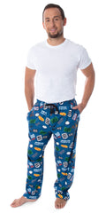 Seinfeld TV Series Men's Show Themed Designs Allover Pattern Adult Sleep Pajama Pants