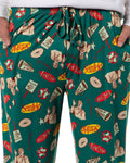 Seinfeld Men's Christmas Tossed Print Sleep Pajama Pants For Adults (Small)