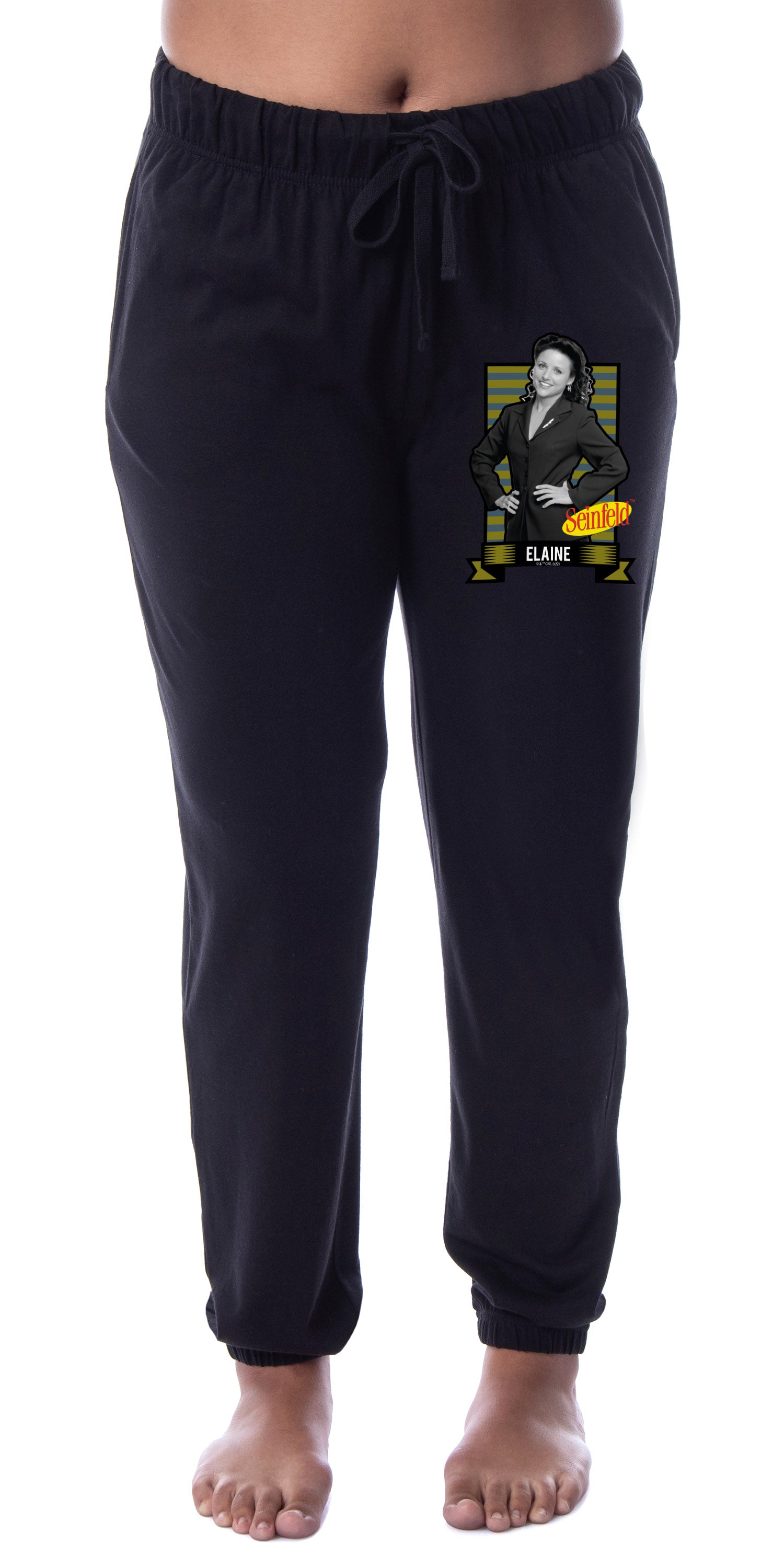Seinfeld Womens' TV Show Elaine Character Sleep Jogger Pajama Pants
