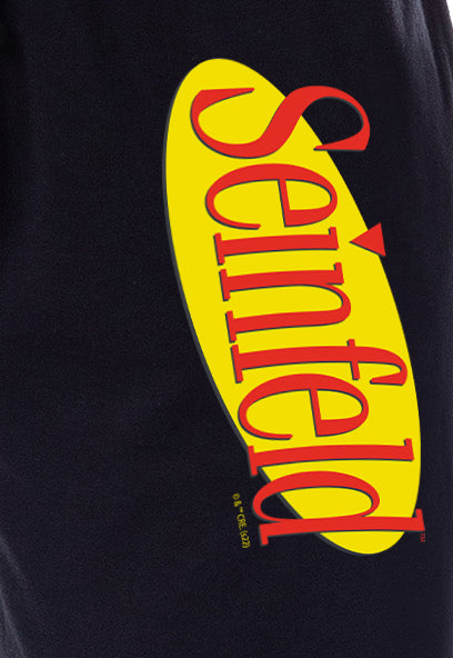 Seinfeld Men's TV Show Logo  Symbol Sleep Jogger Pajama Pants