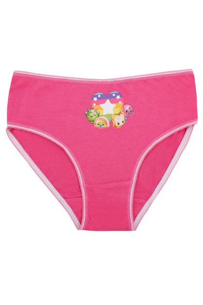 Shopkins Girls Underwear Rainbow Panties 3 Pack Briefs