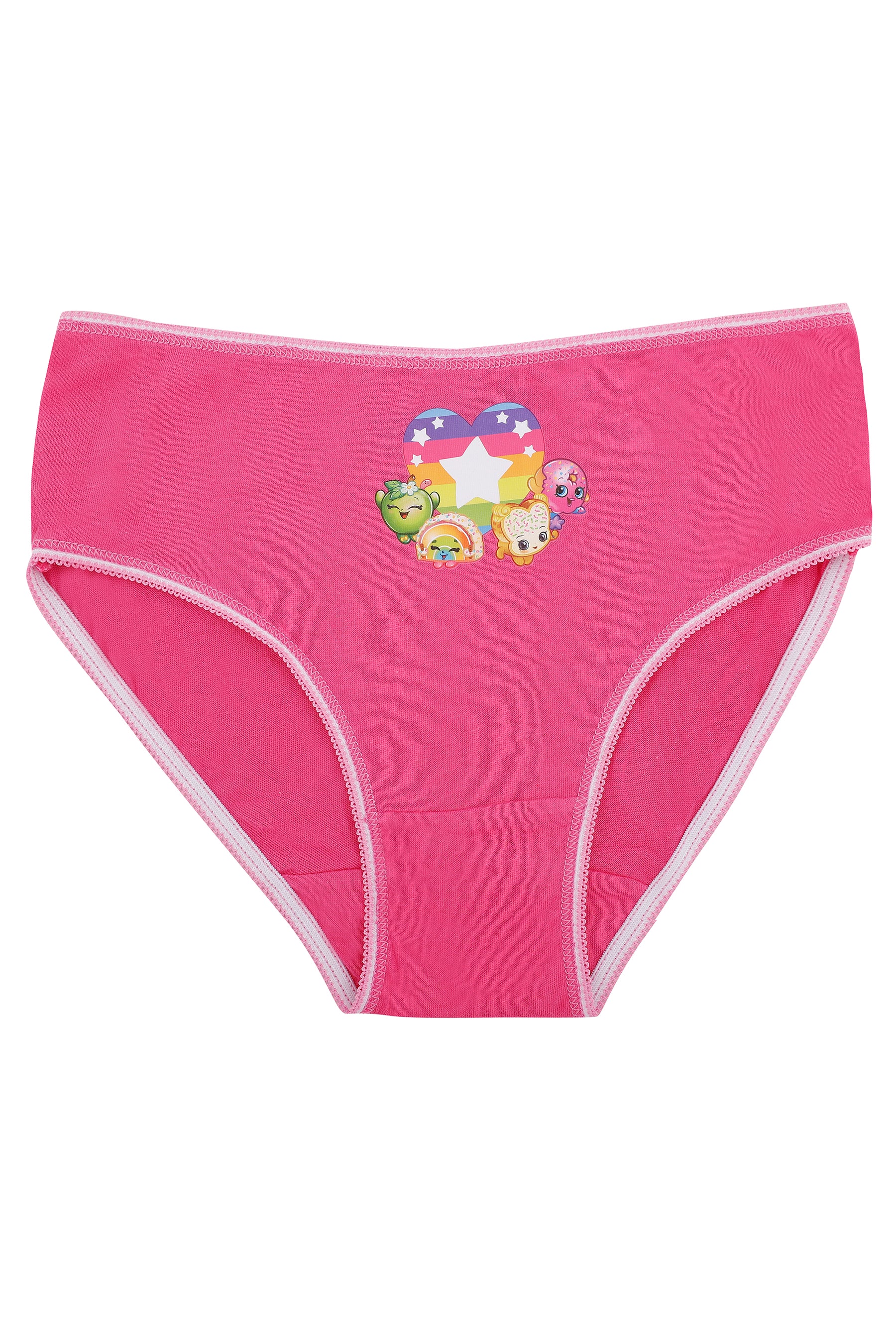 Girls SHOPKINS Panties / Underwear - Size 6 - NEW NWT - THREE PAIRS - CUTE!