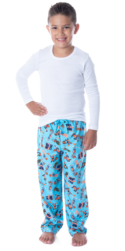 Space Jam A New Legacy Boys' Allover Character Loungewear Pajama Pants