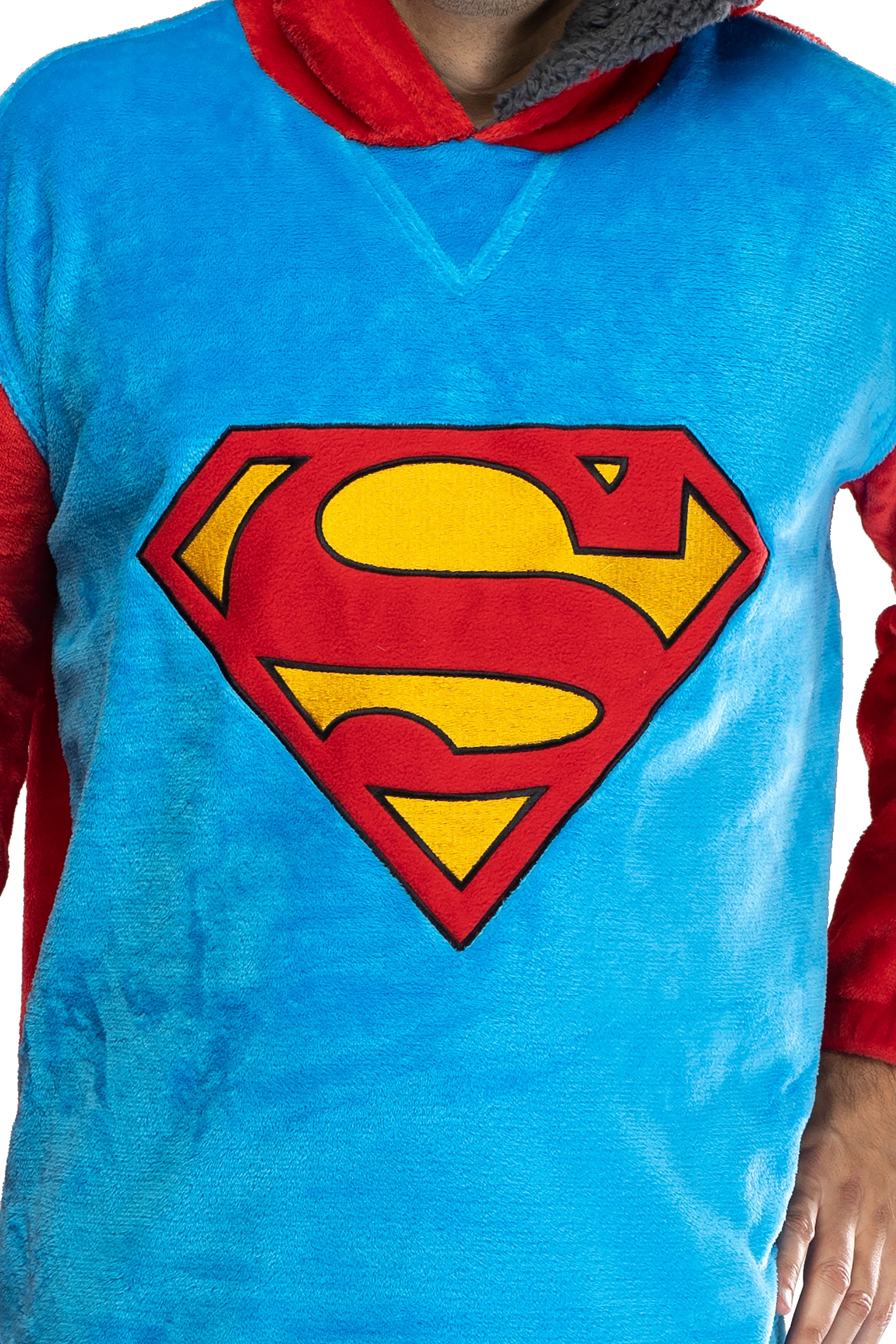 DC Comics Kid's Superhero Oversized Hoodie Sweatshirt