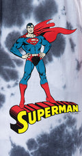 DC Comics Mens' Superman Superhero Tie Dye Sleep Jogger Pajama Pants