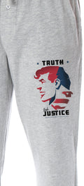 DC Mens' Superman Silhouette Truth and Justice Sleep Pajama Pants