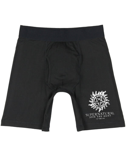 Supernatural Men's Logo Design Long Leg Boxers Underwear