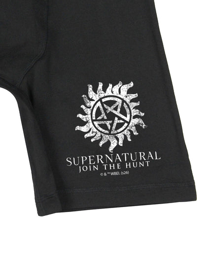 Supernatural Men's Logo Design Long Leg Boxers Underwear