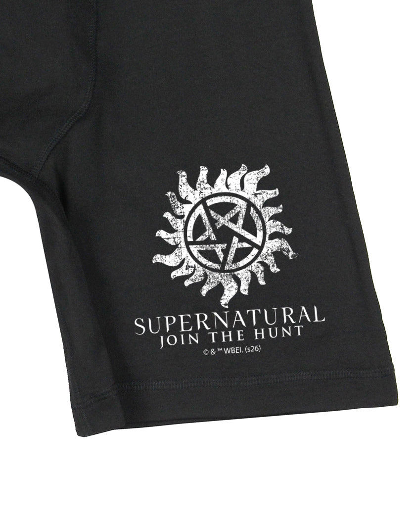Supernatural Men's Logo Design Long Leg Boxers Underwear