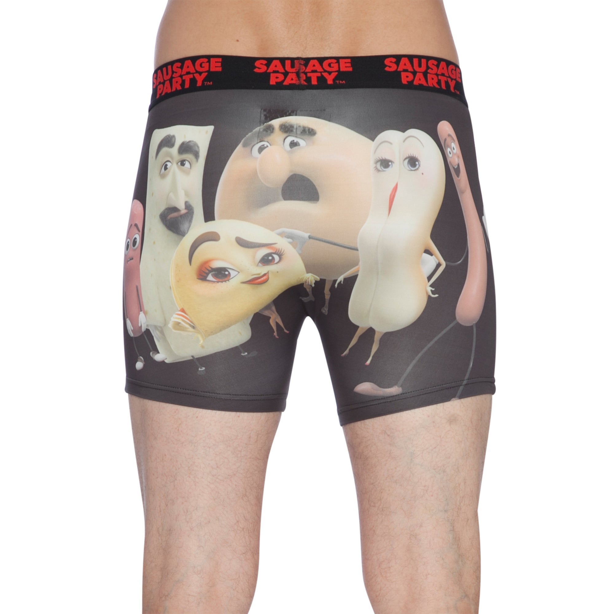 INTIMO Mens Sausage Party Boxer Briefs