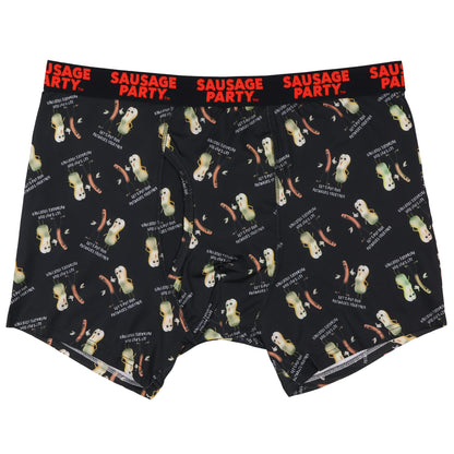 Intimo Men's Sausage Party Lets Get Together Boxer Brief Underwear