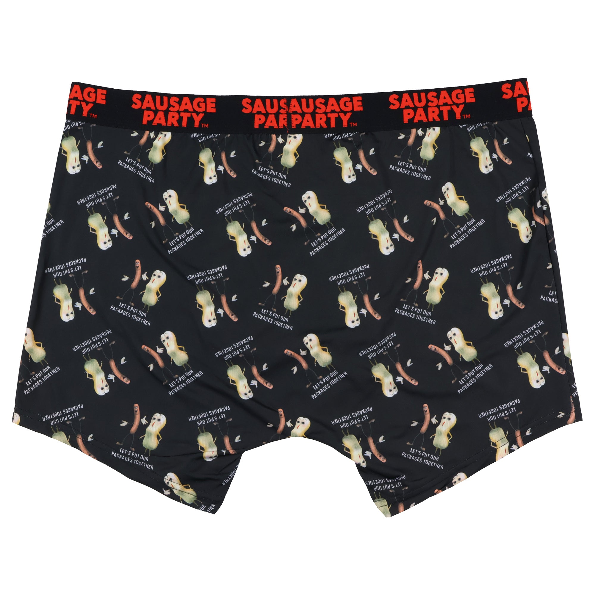 Intimo Men's Sausage Party Lets Get Together Boxer Brief Underwear
