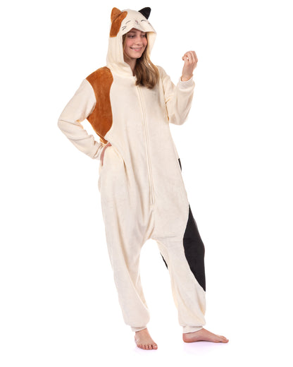 Squishmallows Union Suit Girls' Kigurumi One Piece Pajamas (Cam, 6/6X)