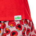 Sesame Street Women's Face Tossed Print Sleep Pajama Set Shorts