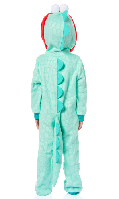 Sesame Street Toddler Kids Union Suit Footless Costume Pajama