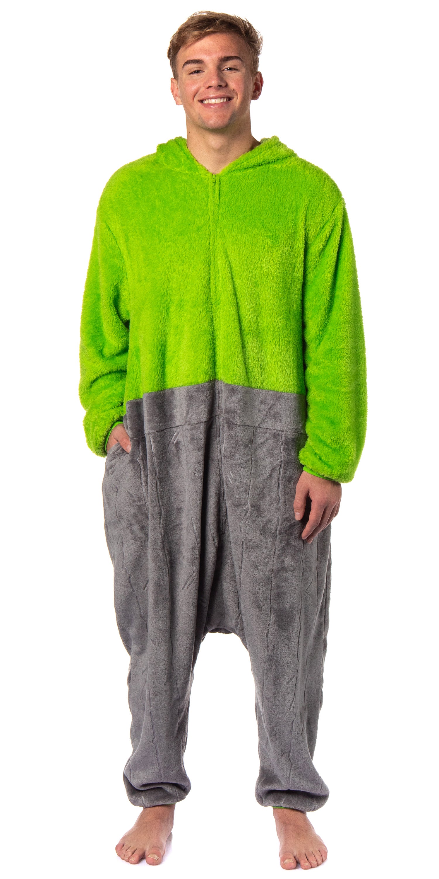 Sesame Street Union Suit Character Hooded Costume Kigurumi Pajama