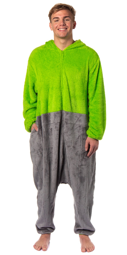 Sesame Street Union Suit Character Hooded Costume Kigurumi Pajama