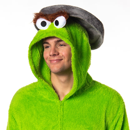 Sesame Street Union Suit Character Hooded Costume Kigurumi Pajama
