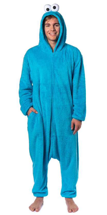 Sesame Street Union Suit Character Hooded Costume Kigurumi Pajama