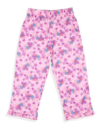 Sesame Street Toddler Girls' Abby Cadabby Ruffle Pant And Shirt Pajama Set