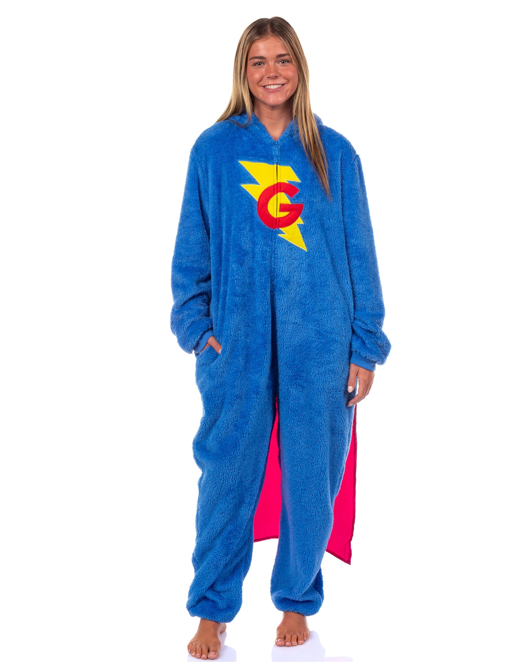 Sesame Street Union Suit Character Hooded Costume Kigurumi Pajama