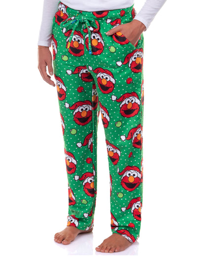 Sesame Street Elmo Pajamas Women's Ornament Design Lounge Sleep Pants