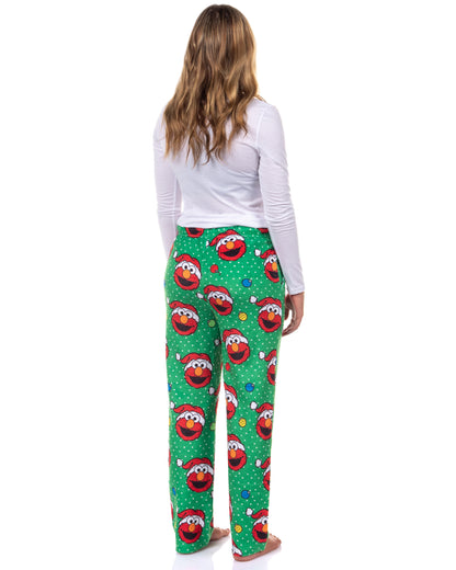Sesame Street Elmo Pajamas Women's Ornament Design Lounge Sleep Pants