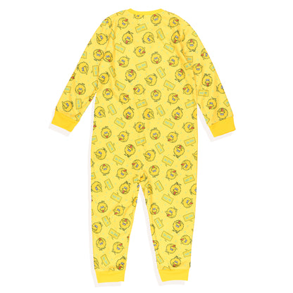 Sesame Street Big Bird Pajamas Toddler Fleece Footless Sleeper One Piece PJ