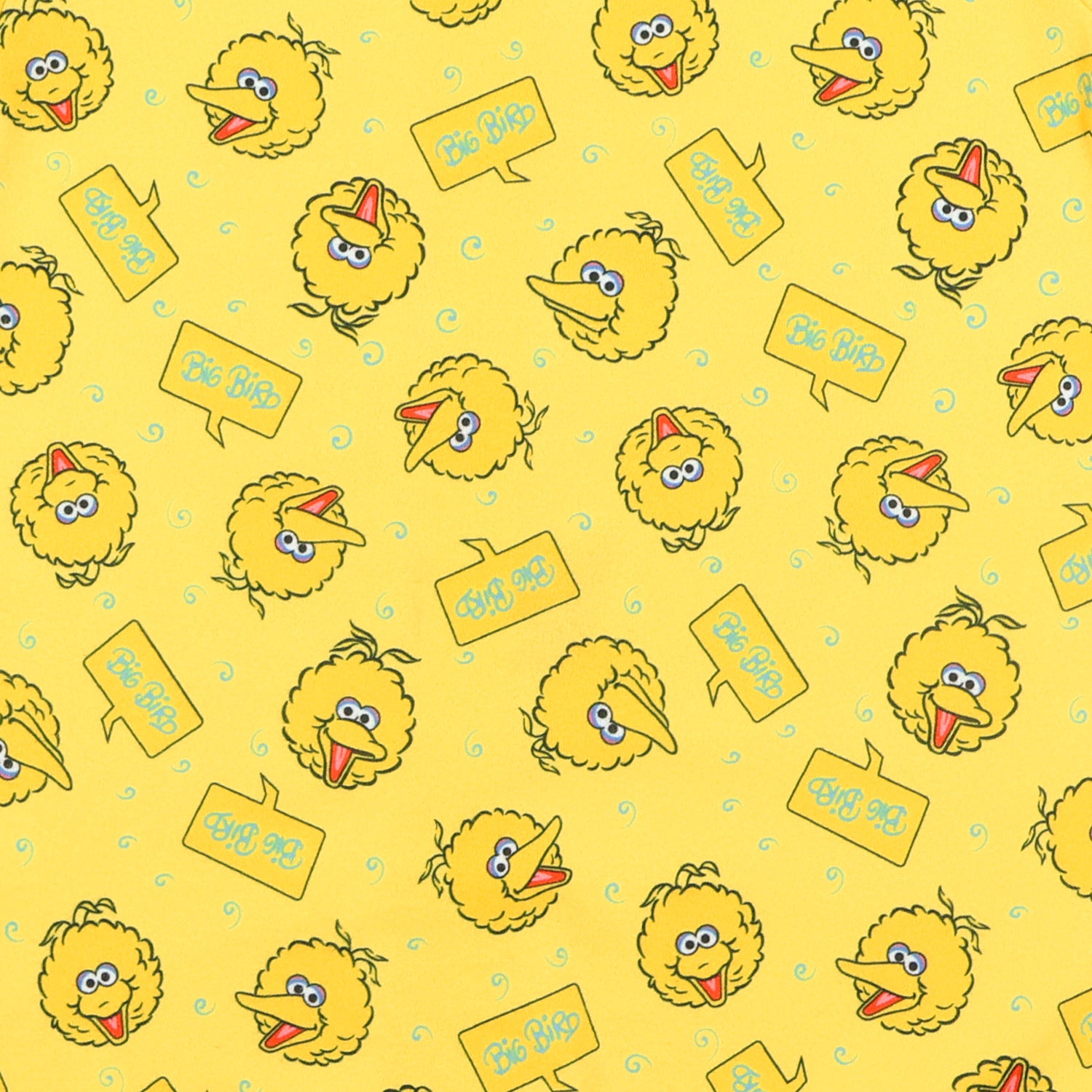 Sesame Street Big Bird Pajamas Toddler Fleece Footless Sleeper One Piece PJ