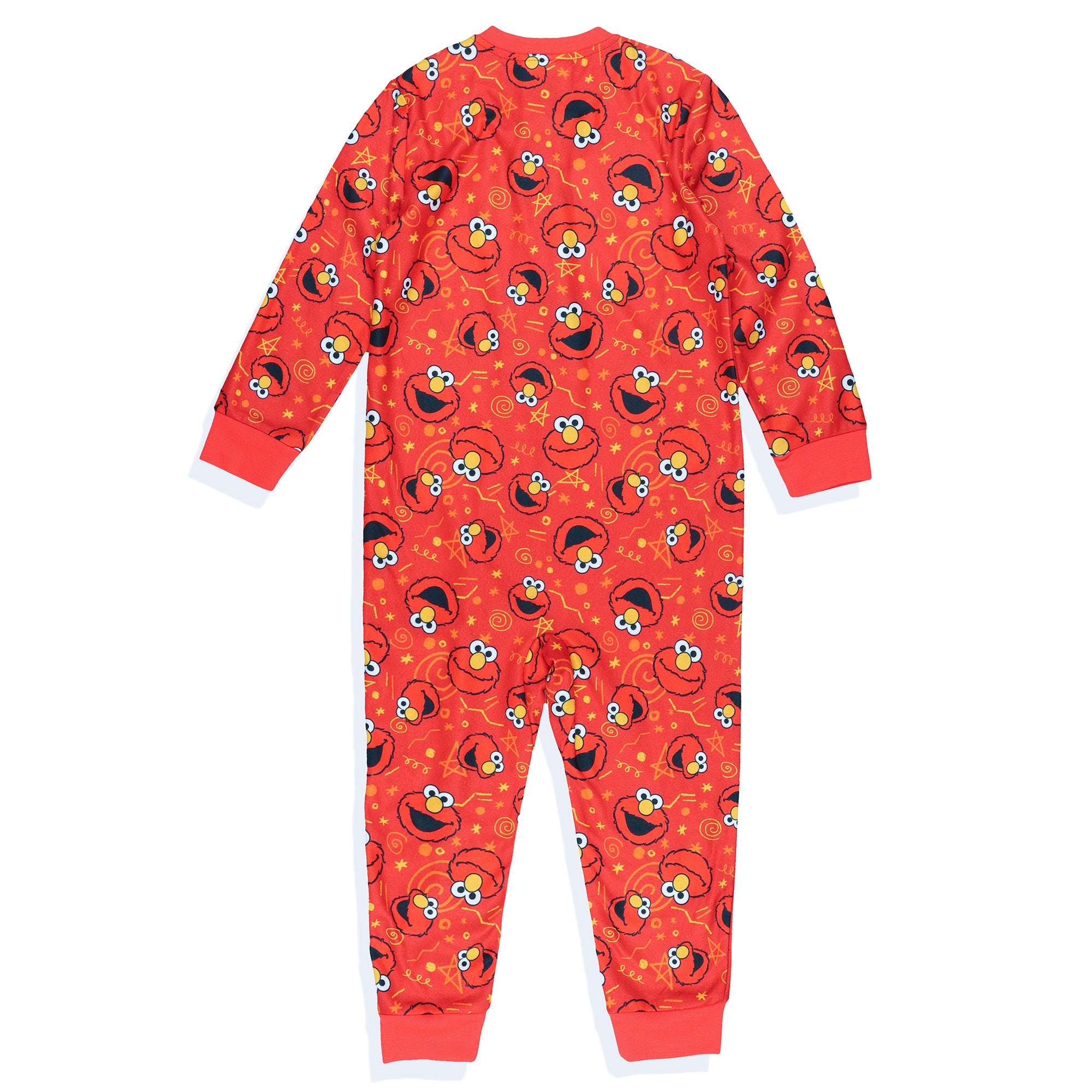 Sesame Street Elmo Pajamas Toddler Soft Fleece Footless Sleeper One Piece PJ
