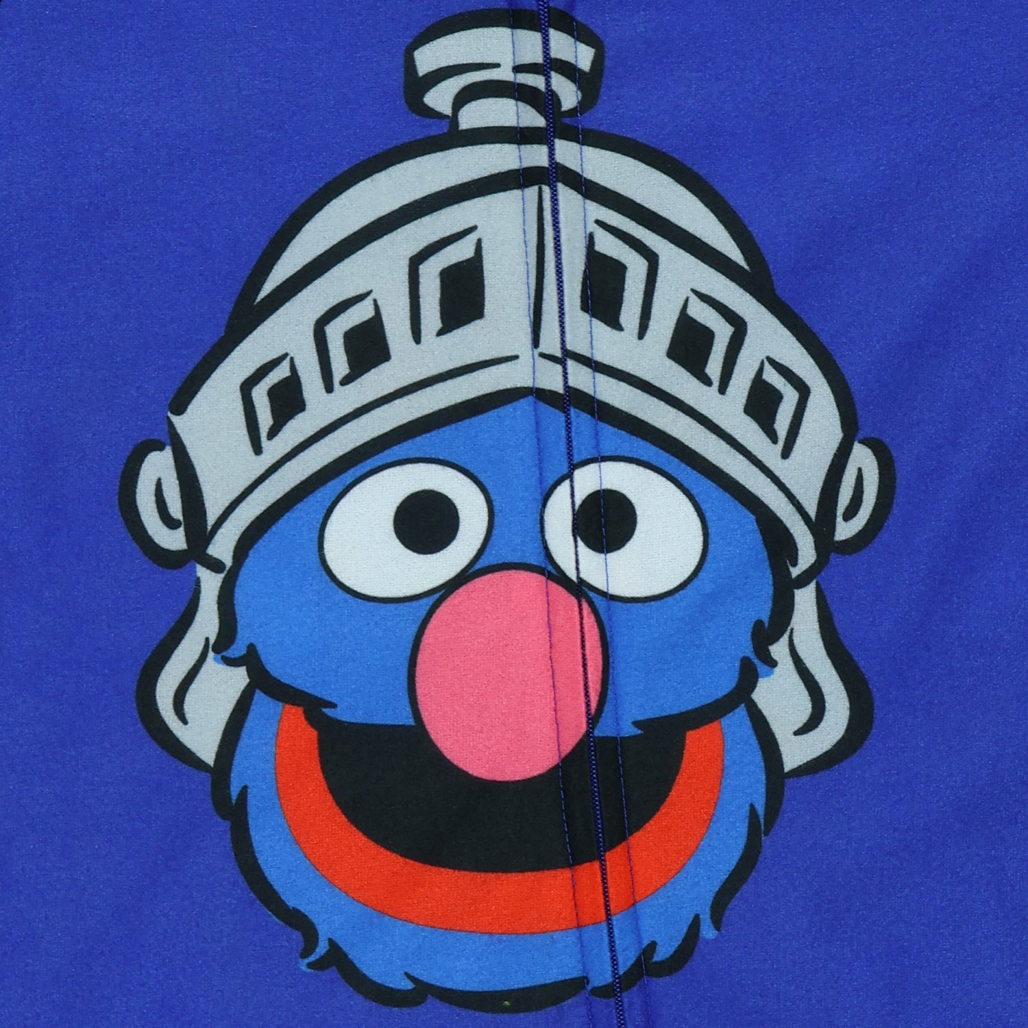 Sesame Street Super Grover Pajamas Toddler Zip Front Footless Sleeper