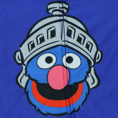 Sesame Street Super Grover Pajamas Toddler Zip Front Footless Sleeper