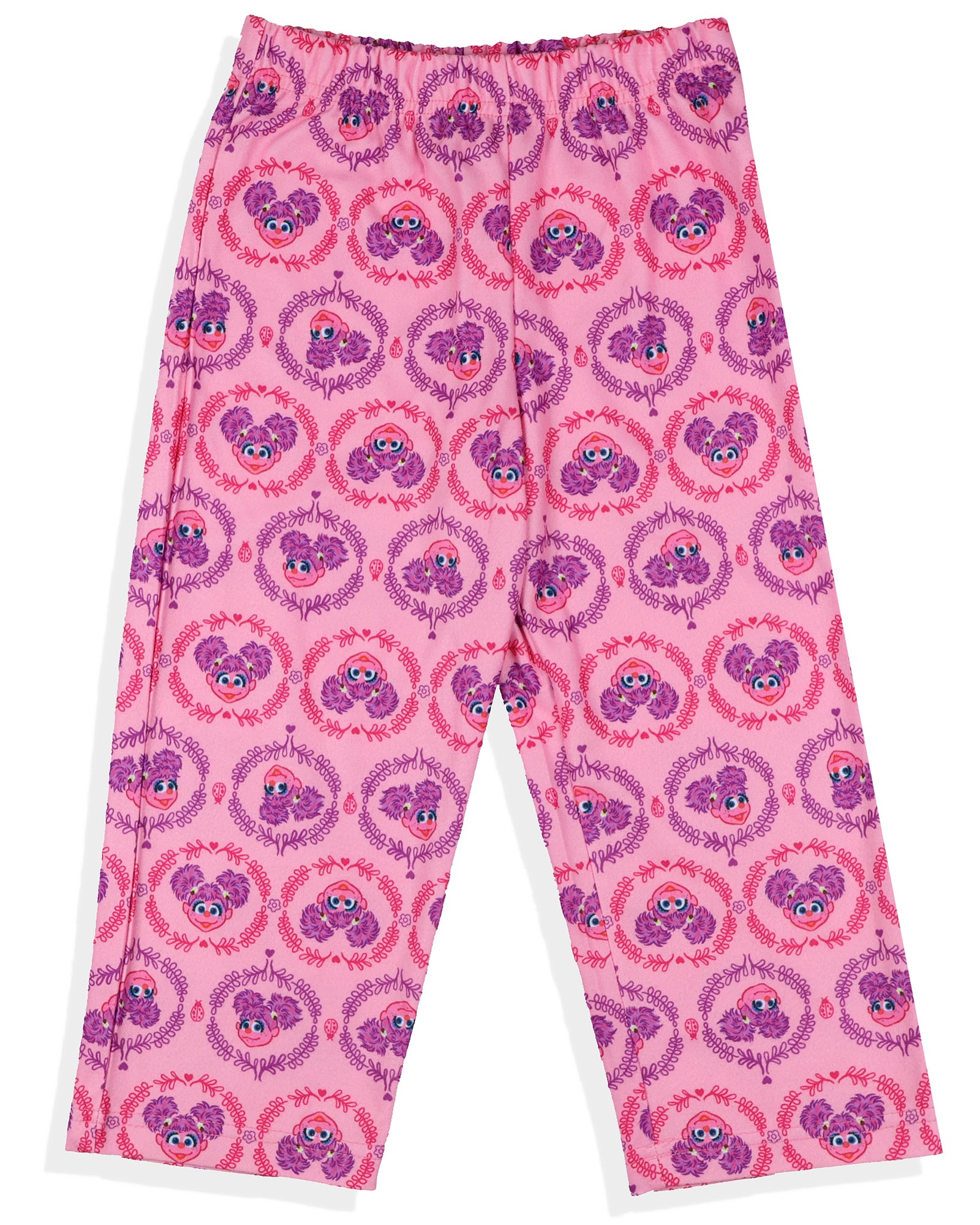 Sesame Street Abby Cadabby Pajamas Long Sleeve Pant Loungewear Sleep Set