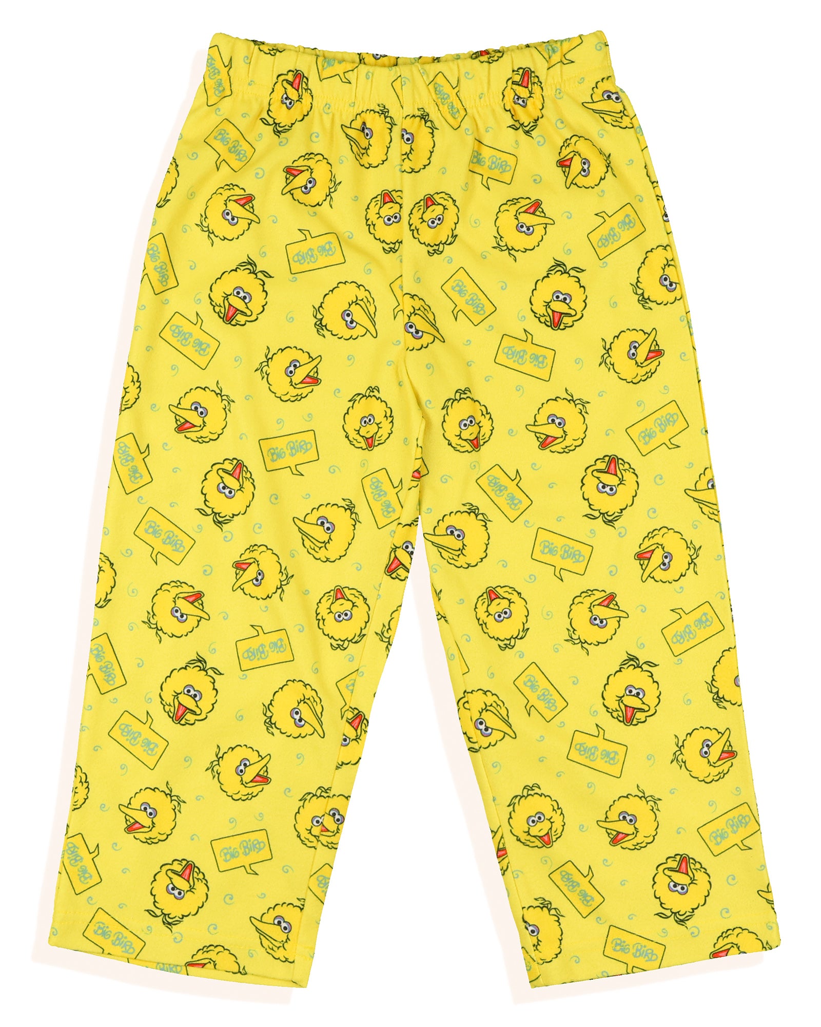 Sesame Street Pajamas Toddler Big Bird Long Sleeve and Pant PJ Set