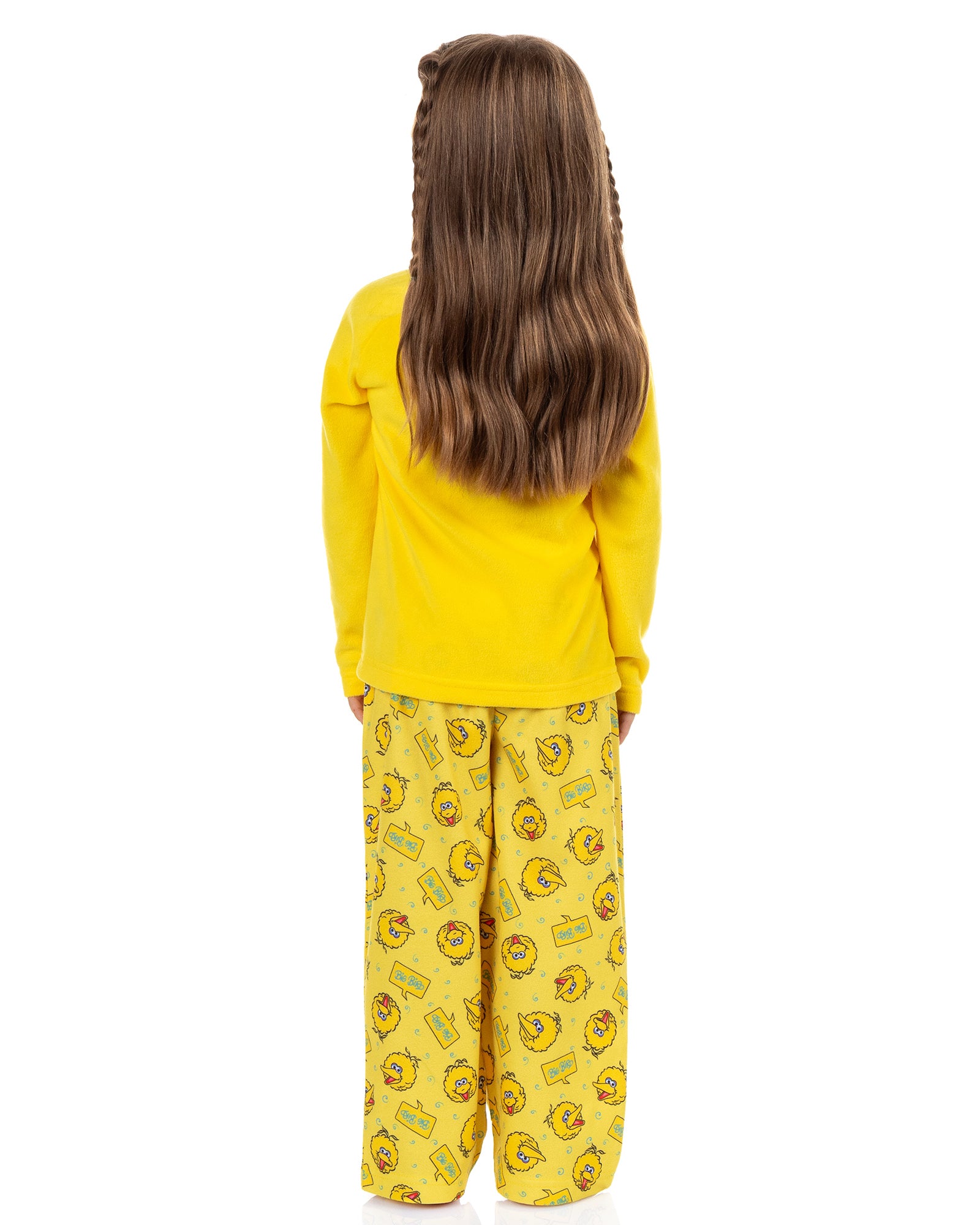 Sesame Street Pajamas Toddler Big Bird Long Sleeve and Pant PJ Set