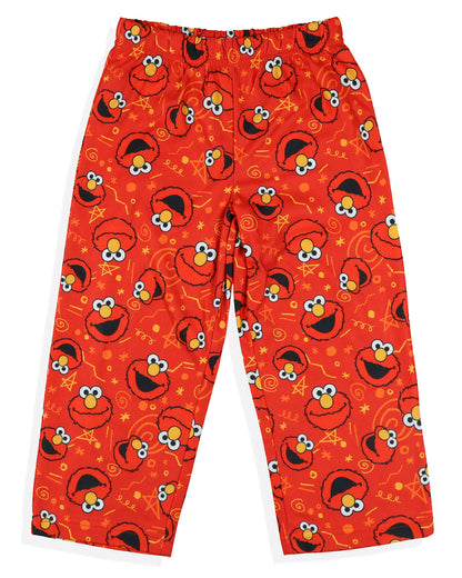 Sesame Street Elmo Pajamas Girls' 2-Piece Lounge Sleep Set