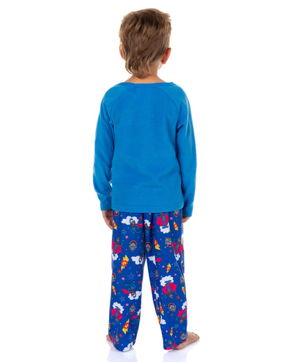 Sesame Street Pajamas Toddler Boy's Super Grover Long Sleeve and Pant Set