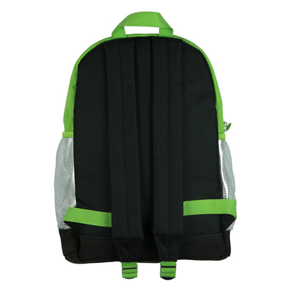 Sesame Street Oscar the Grouch Go Away! Backpack 16" Padded Adjustable Straps