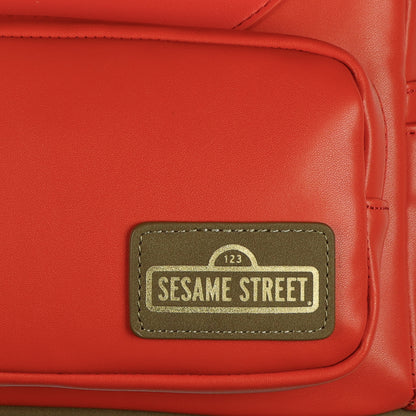 Sesame Street Elmo 11" Mini Backpack Character Faux-Leather Small Purse