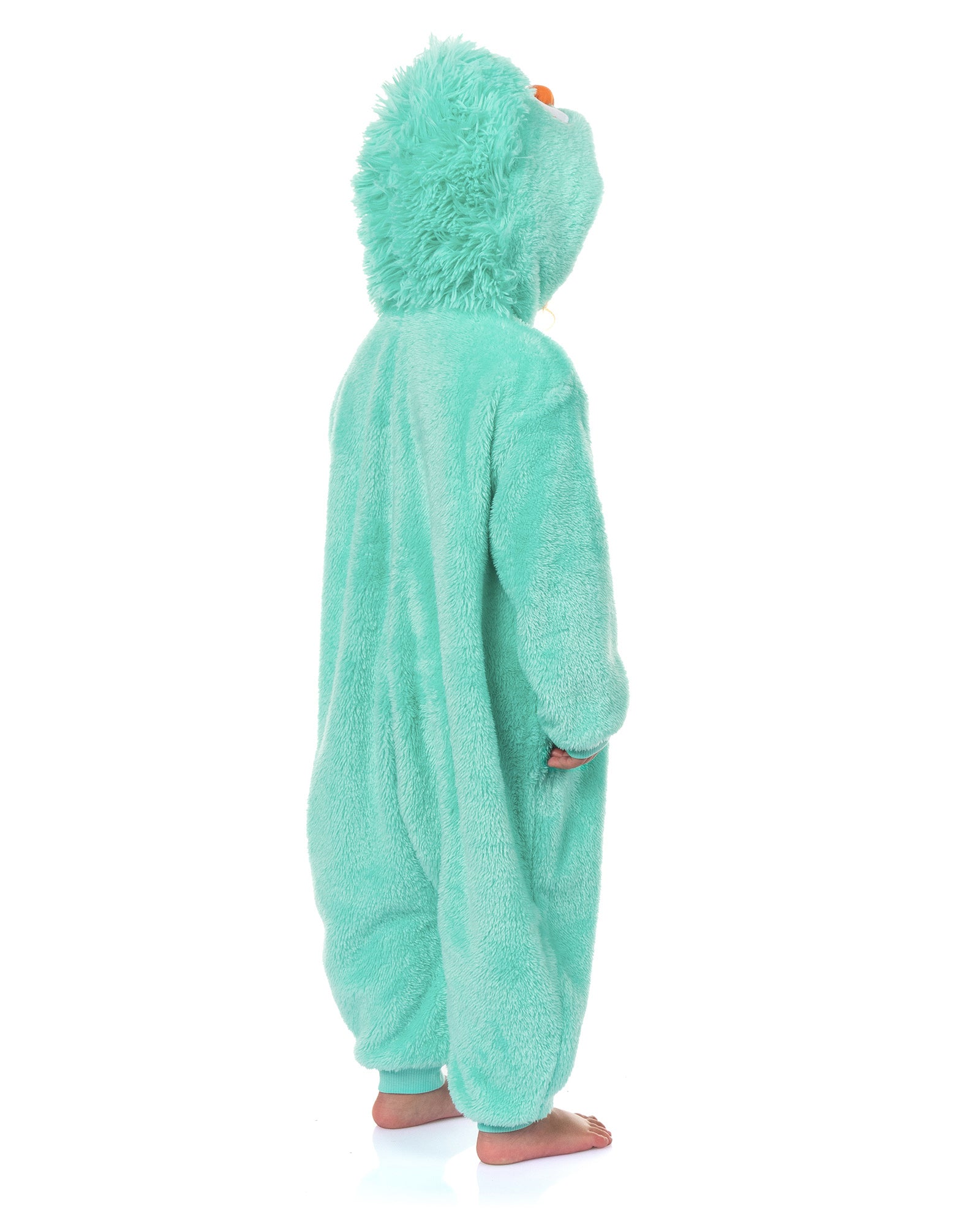 Sesame Street Union Suit Toddler Girls' Rosita Kigurumi Zip Pajamas (3T)