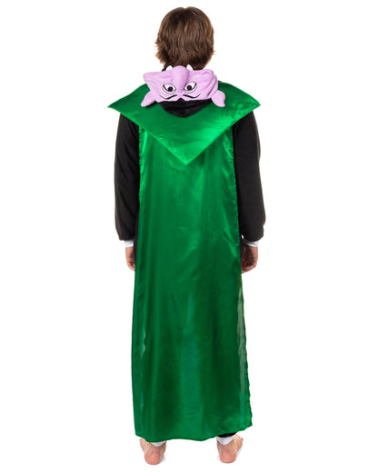 Sesame Street Union Suit Men's Count Hooded One Piece Pajama Costume (XXS/XS)