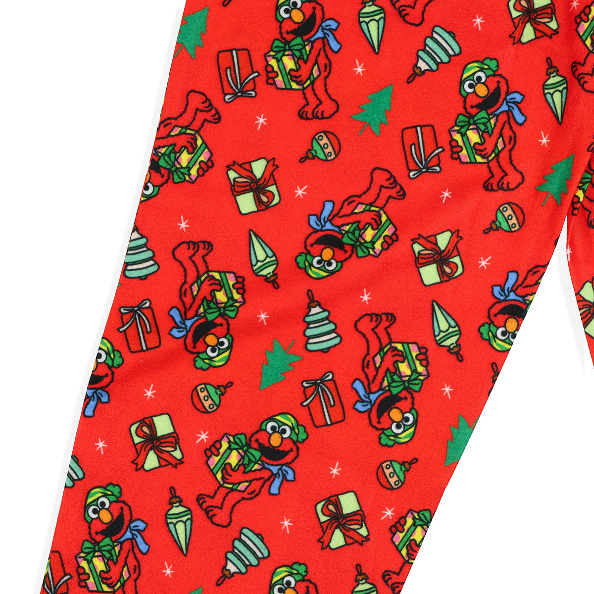 Sesame Street Elmo Merry and Bright Toddler Button Coat Pajama Set