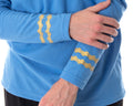 Star Trek Original Series Men's Uniform Costume Sleepwear Pajama Set - Captain Kirk Or Commander Spock