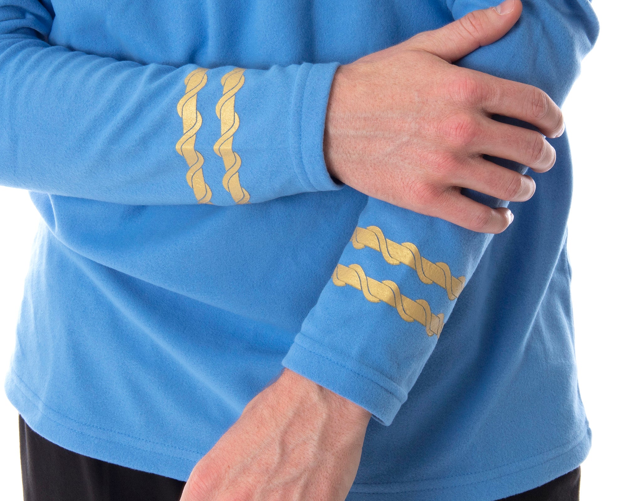Star Trek Original Series Men's Uniform Costume Sleepwear Pajama Set (Spock, MD)