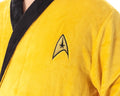 Star Trek The Original Series Adult Costume Fleece Plush Robe Bathrobe - Big And Tall - Kirk, Spock