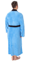 Star Trek The Original Series Adult Costume Fleece Plush Robe Bathrobe - Big And Tall - Kirk, Spock