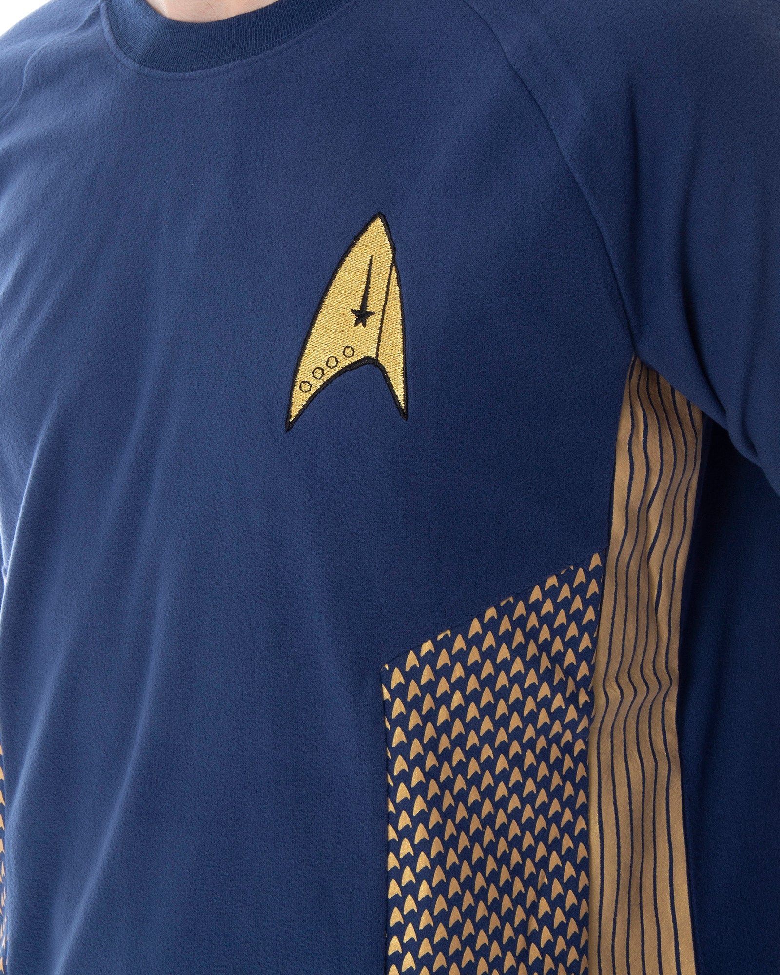 Star Trek Discovery Men's Command Uniform Costume Sleepwear Pajama Set