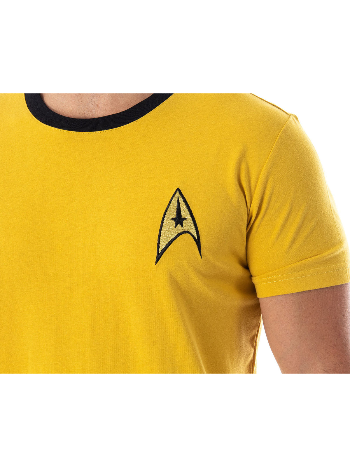 Star Trek The Original Series Men's Costume Short Sleeve Shirt - Kirk, Spock