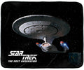 Star Trek The Next Generation USS Enterprise NCC-1701-D Starship Fleece Plush Throw Blanket 60" x 48" (152cm x 122cm)
